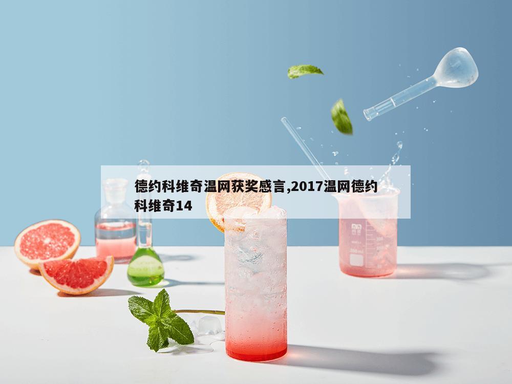 德约科维奇温网获奖感言,2017温网德约科维奇14