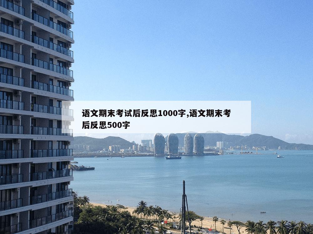 语文期末考试后反思1000字,语文期末考后反思500字