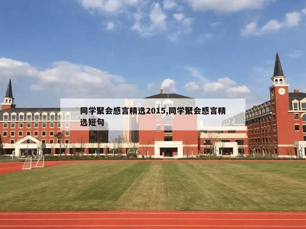 同学聚会感言精选2015,同学聚会感言精选短句