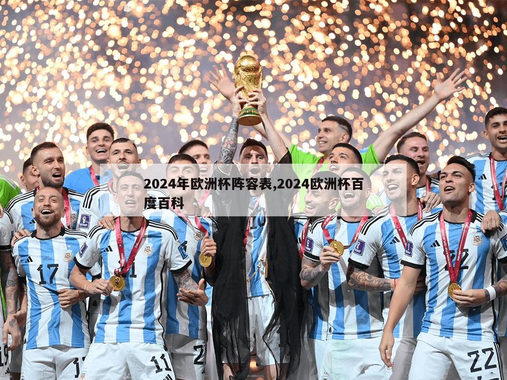 2024年欧洲杯阵容表,2024欧洲杯百度百科